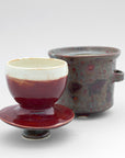 French Butter Cloche with Feet + Handles (made to order)