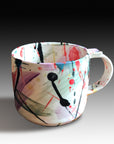 Abstract Splatter Mug
