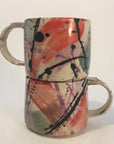 Abstract Splatter Mug