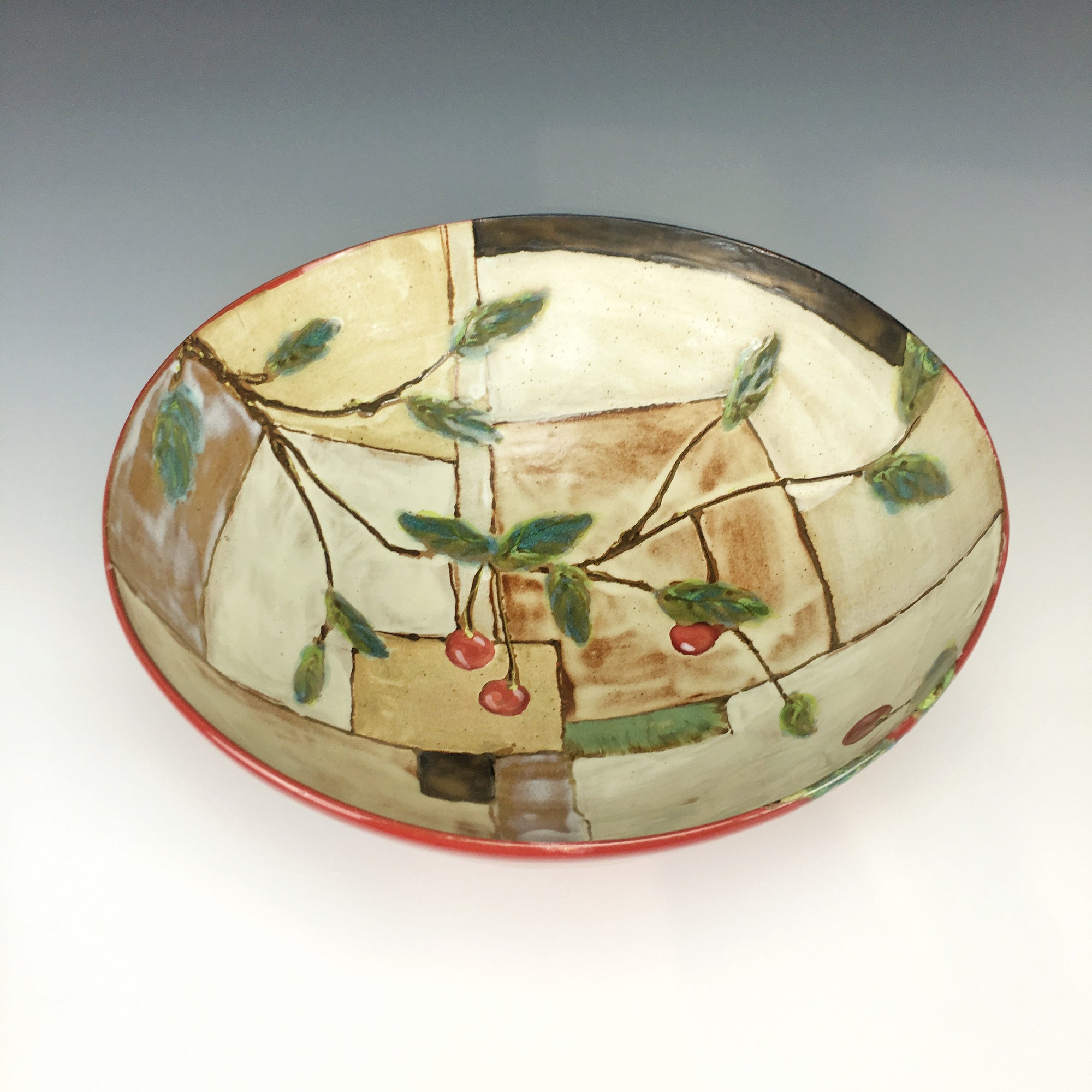 Cherry Bowl + Round Serving