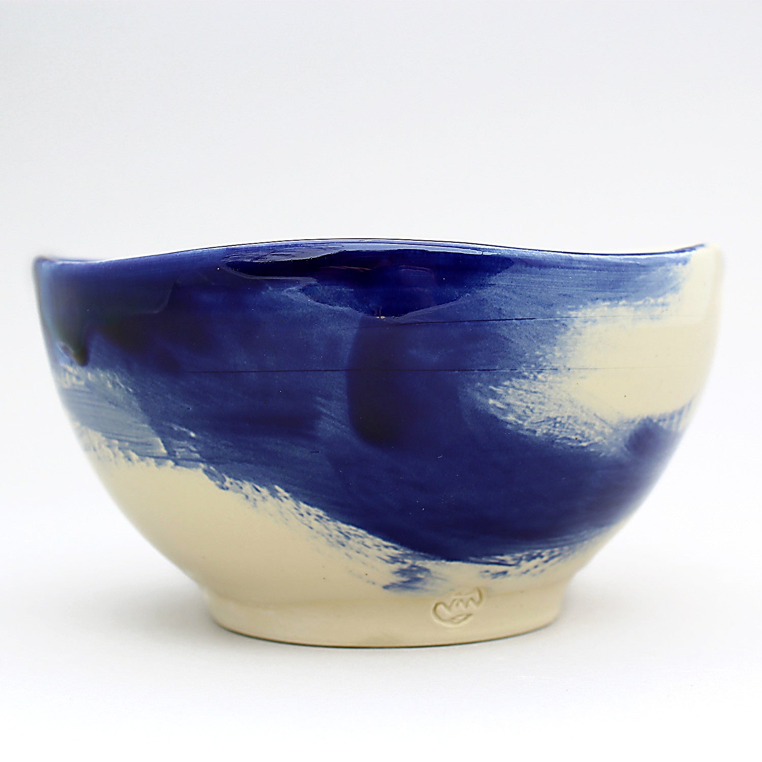 Citi Rustique Latte Bowl — Sapphire