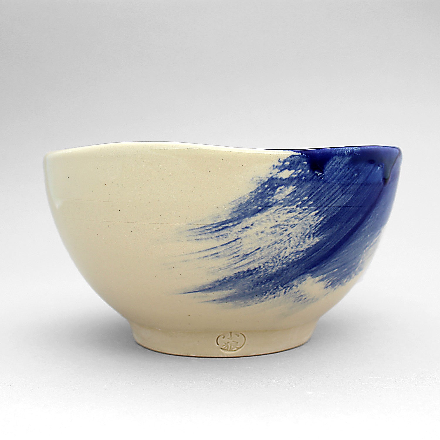 Citi Rustique Latte Bowl — Sapphire