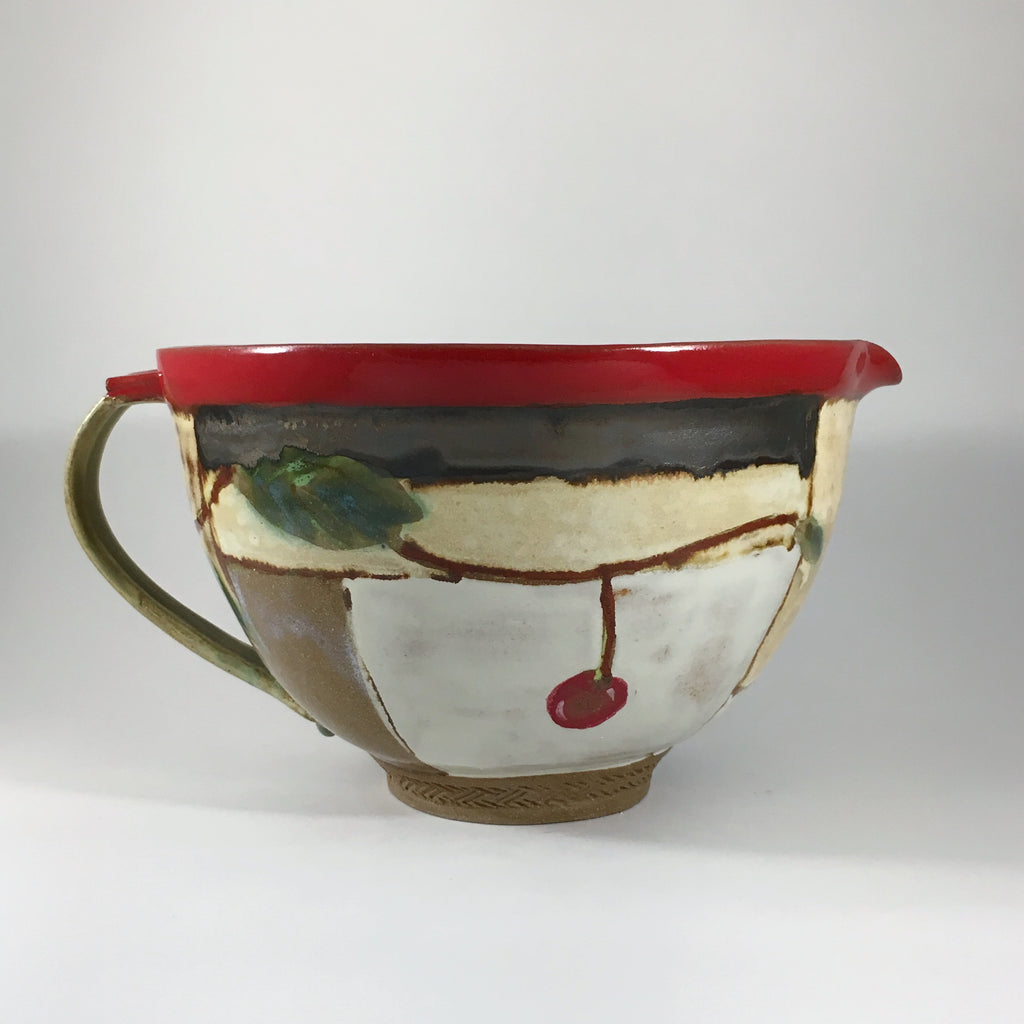 Cherry Mixing Bowls + Bird on a Wire