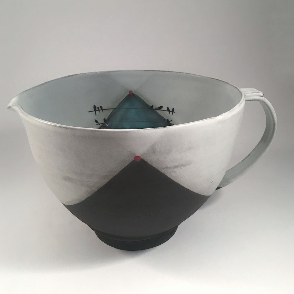 Blackware Mixing Bowls + Bird on a Wire