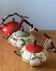 Cherry Teapots + Manzanita Handles